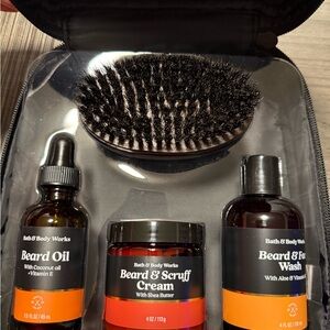 Bath & Body Works Beard Care Kit - Black and Orange